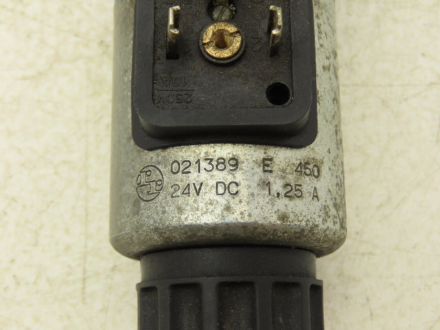 Rexroth 4WE6 D 61/EG24N9K4 Hydraulic Solenoid Directional Spool Valve 24 VDC