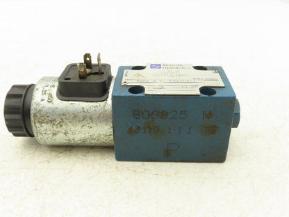 Rexroth 4WE6 D 61/EG24N9K4 Hydraulic Solenoid Directional Spool Valve 24 VDC
