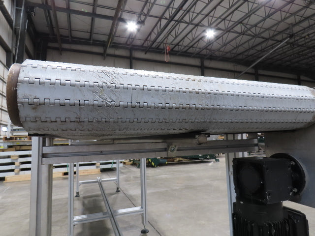 MK North America MBF-P 2040 24"x 12' Plastic Belt Conveyor .33Hp 230/460V 50FPM