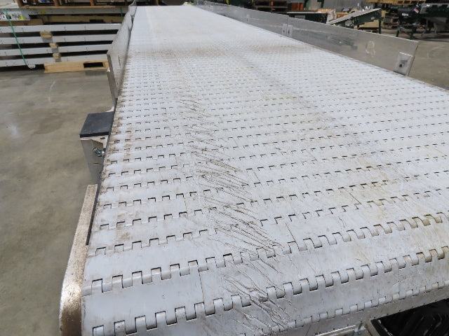 MK North America MBF-P 2040 24"x 12' Plastic Belt Conveyor .33Hp 230/460V 50FPM