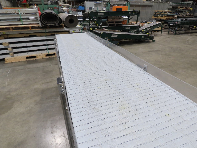MK North America MBF-P 2040 24"x 12' Plastic Belt Conveyor .33Hp 230/460V 50FPM