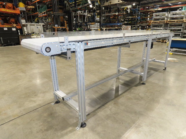MK North America MBF-P 2040 24"x 12' Plastic Belt Conveyor .33Hp 230/460V 50FPM