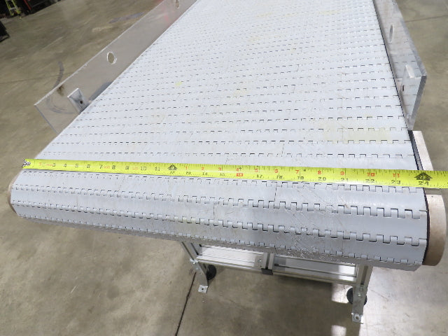 MK North America MBF-P 2040 24"x 12' Plastic Belt Conveyor .33Hp 230/460V 50FPM