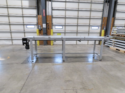 MK North America MBF-P 2040 24"x 12' Plastic Belt Conveyor .33Hp 230/460V 50FPM