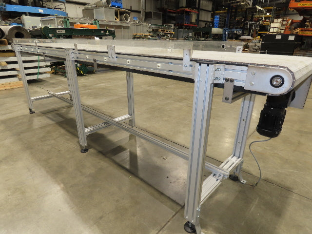MK North America MBF-P 2040 24"x 12' Plastic Belt Conveyor .33Hp 230/460V 50FPM