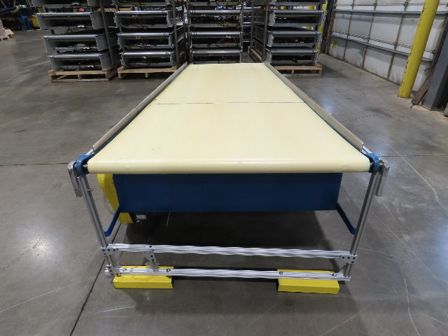 Keenline 42"x 11' Incline Belt Conveyor .75Hp 230/460V 110FPM Center Drive