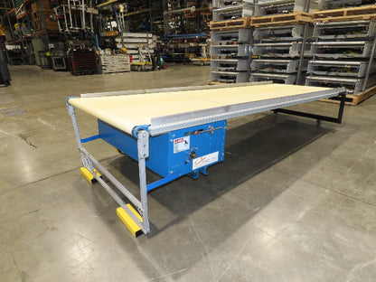 Keenline 42"x 11' Incline Belt Conveyor .75Hp 230/460V 110FPM Center Drive