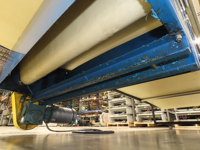 Keenline 42"x 11' Incline Belt Conveyor .75Hp 230/460V 110FPM Center Drive