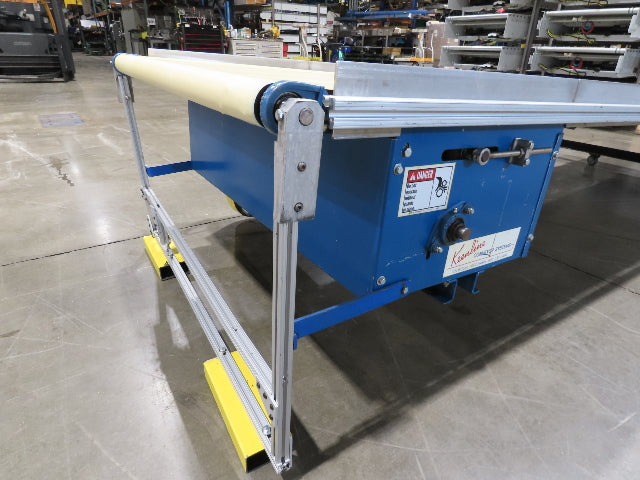 Keenline 42"x 11' Incline Belt Conveyor .75Hp 230/460V 110FPM Center Drive