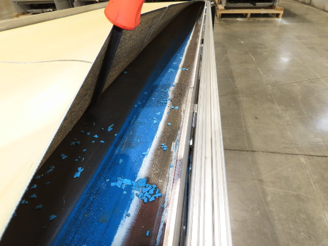 Keenline 42"x 11' Incline Belt Conveyor .75Hp 230/460V 110FPM Center Drive
