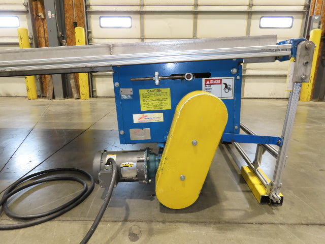 Keenline 42"x 11' Incline Belt Conveyor .75Hp 230/460V 110FPM Center Drive
