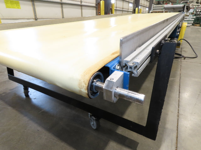 Keenline 42"x 11' Incline Belt Conveyor .75Hp 230/460V 110FPM Center Drive