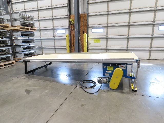 Keenline 42"x 11' Incline Belt Conveyor .75Hp 230/460V 110FPM Center Drive