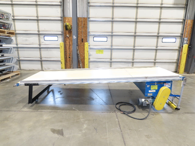 Keenline 42"x 11' Incline Belt Conveyor .75Hp 230/460V 110FPM Center Drive