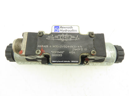 Rexroth 4WRAEB 6 W30-21/G24N9K31/A1V Hydraulic Proportional Directional Valve