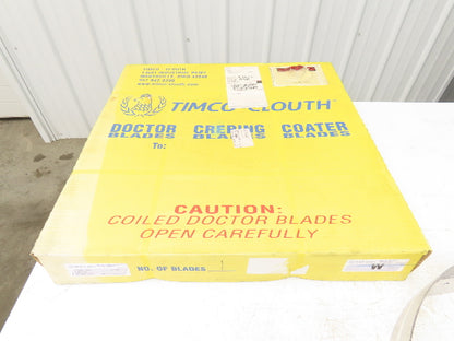 Timco-Clouth KF Special Steel Doctor Blade .050"x 3"x 186" Print Press #24 Dryer