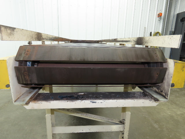 Power-Pack 24"x 8'  Steel Slat Belt Conveyor .33Hp 230/460V Chain Drive 16FPM