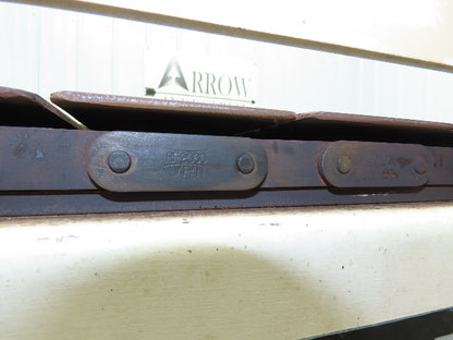 Power-Pack 24"x 8'  Steel Slat Belt Conveyor .33Hp 230/460V Chain Drive 16FPM