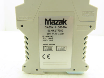 Mazak 077780 CIA3SX1R1G08-MA Read-Write Interface Adaptor 24VDC IP20