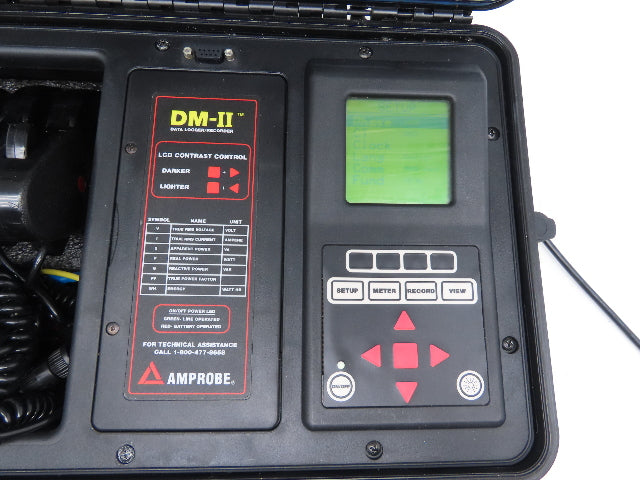 Pasar Amprobe Data Logger Recorder LCD Display 600V AC/DC 1000 Amps Max