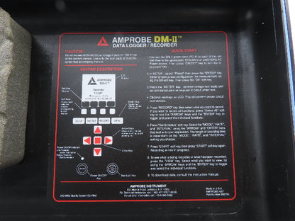Pasar Amprobe Data Logger Recorder LCD Display 600V AC/DC 1000 Amps Max