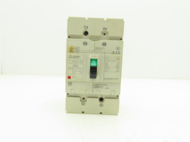 Mitsubishi Electric NF250-SVU 200A Molded Case Circuit Breaker 3-Pole 480V 3PH