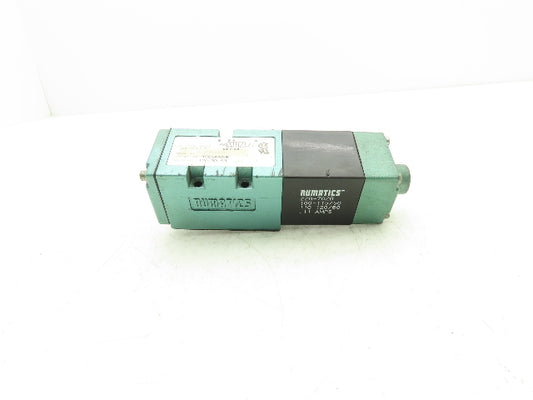 Numatics 152SA43K Pneumatic Air Valve 2 Position 4 Way Single 120V Coil