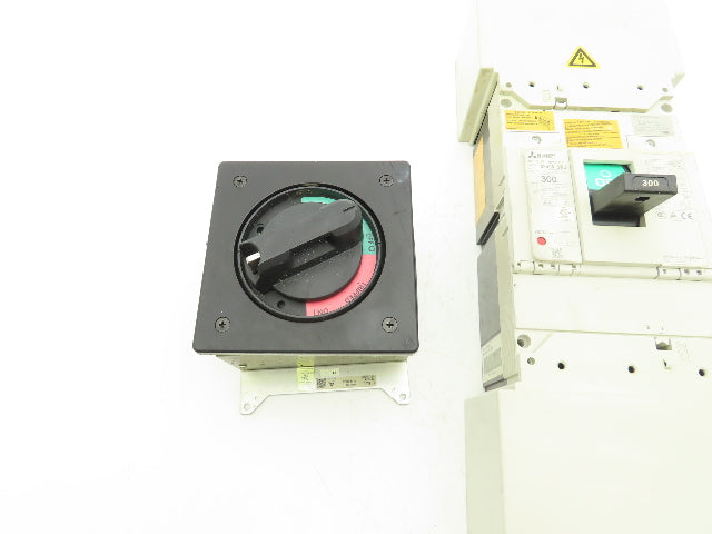 Mitsubishi NF400-SWU3 300B Molded Case Circuit Breaker 300A 3Pole 690VAC/250VDC