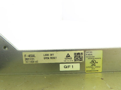 Mitsubishi NF400-SWU3 300B Molded Case Circuit Breaker 300A 3Pole 690VAC/250VDC