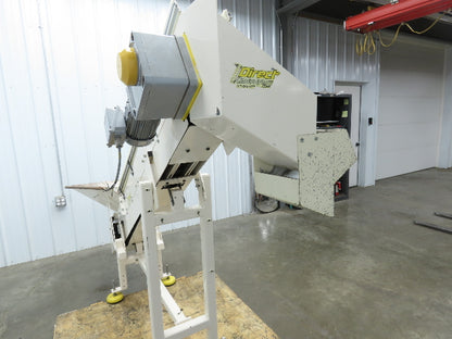 Direct Conveyors Incline Parts Conveyor 6" Steel Cleated Belt 230/460V 89"OAL