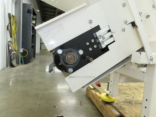 Direct Conveyors Incline Parts Conveyor 6" Steel Cleated Belt 230/460V 89"OAL