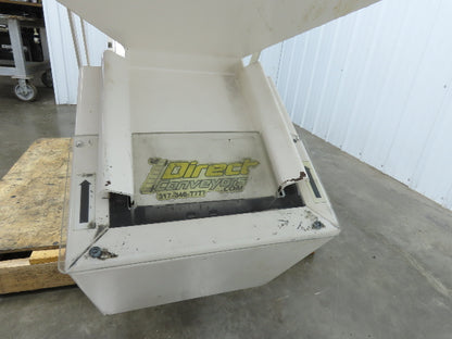 Direct Conveyors Incline Parts Conveyor 6" Steel Cleated Belt 230/460V 89"OAL