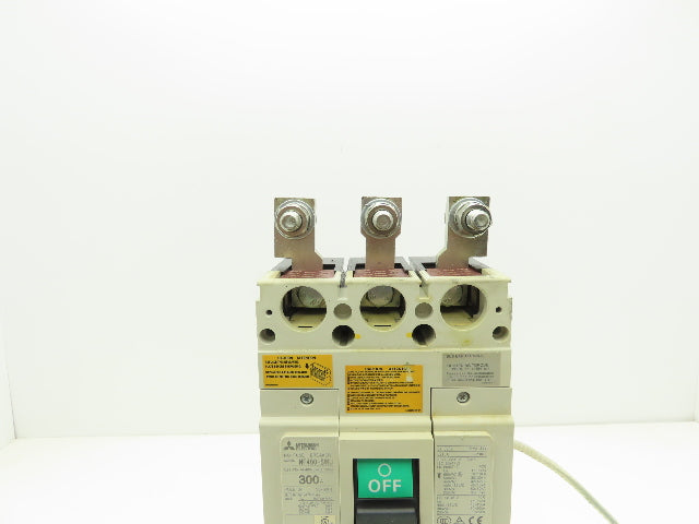 Mitsubishi NF400-SWU3 300B Molded Case Circuit Breaker 300A 3Pole 690VAC/250VDC
