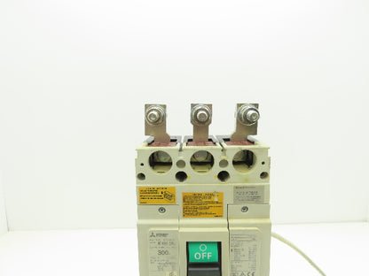 Mitsubishi NF400-SWU3 300B Molded Case Circuit Breaker 300A 3Pole 690VAC/250VDC