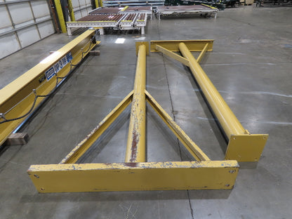 Contrx GC-FM 3 Ton 6000 Lb Portable Gantry Crane 15' 6" Span 12' Fixed Height