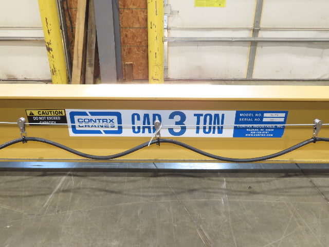 Contrx GC-FM 3 Ton 6000 Lb Portable Gantry Crane 15' 6" Span 12' Fixed Height
