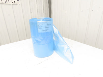 Nagel & Shippers Blue Poly Bags Vapor Corrosion Inhibitor 15x12x24x.003" 250 ct