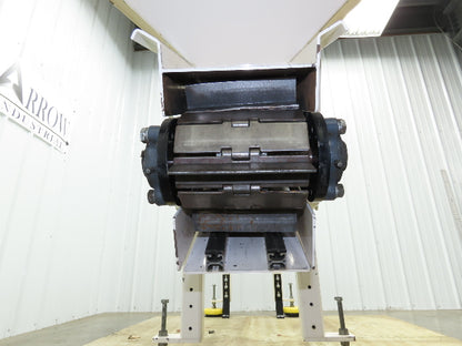 Direct Conveyors Incline Parts Conveyor 6" Steel Cleated Belt 89"OAL  *No Motor*