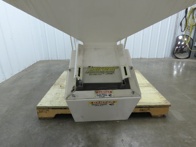 Direct Conveyors Incline Parts Conveyor 6" Steel Cleated Belt 89"OAL  *No Motor*