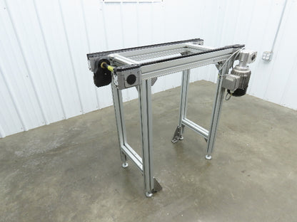 Rexroth CS: 400-1010-12 M/MIN-460 Transverse Belt Conveyor 400mm x 1010mm 3PH
