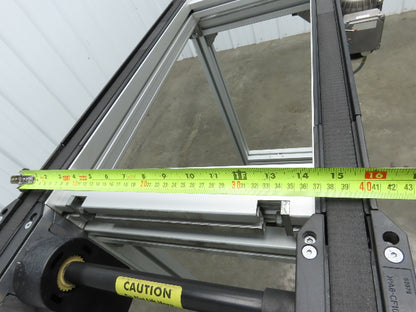 Rexroth CS: 400-1010-12 M/MIN-460 Transverse Belt Conveyor 400mm x 1010mm 3PH