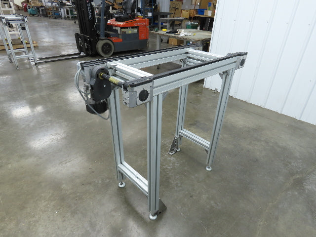 Rexroth CS: 400-1010-12 M/MIN-460 Transverse Belt Conveyor 400mm x 1010mm 3PH