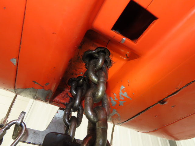 CM Lodestar Model L 1 Ton 2000lb Electric Chain Hoist 21' Lift 16 FPM 3PH 480V