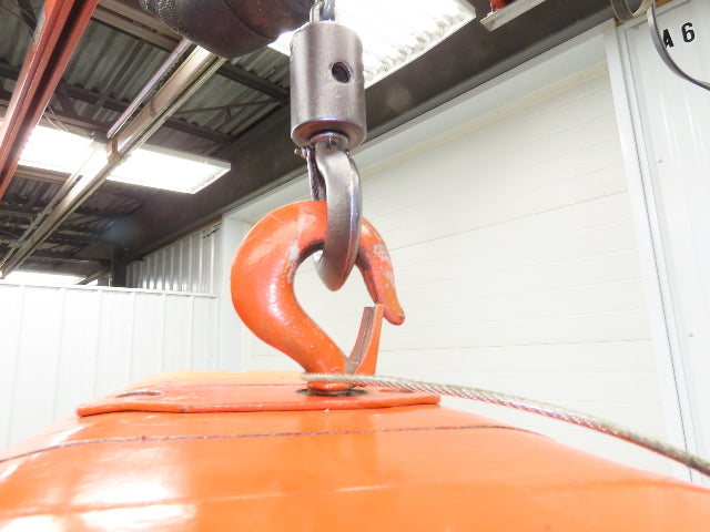 CM Lodestar Model L 1 Ton 2000lb Electric Chain Hoist 21' Lift 16 FPM 3PH 480V