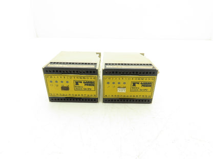Gamma Presse GP 02 Safety Relay 32Pt 110VAC In 24VDC Out Lot Of 2