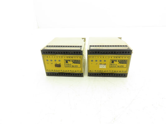 Gamma Presse GP 02 Safety Relay 32Pt 110VAC In 24VDC Out Lot Of 2