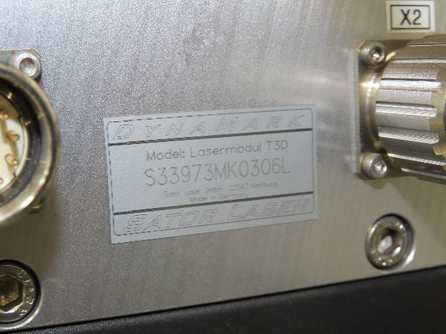 Dynamark S33973MK0306L Lasermodul T3D Sator Laser Marking Head Metal Engraving