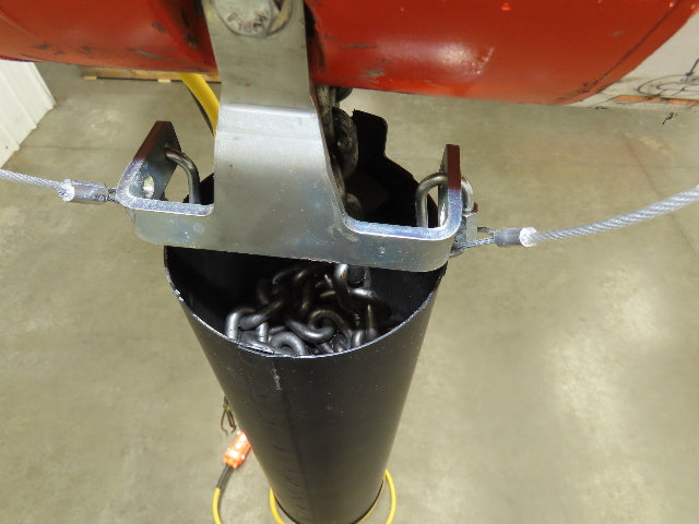 CM Lodestar Model L 1 Ton 2000lb Electric Chain Hoist 30' Lift 16 FPM 3PH 480V