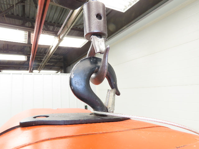 CM Lodestar Model L 1 Ton 2000lb Electric Chain Hoist 30' Lift 16 FPM 3PH 480V
