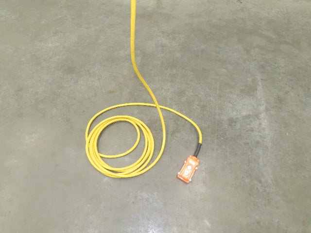 CM Lodestar Model L 1 Ton 2000lb Electric Chain Hoist 30' Lift 16 FPM 3PH 480V